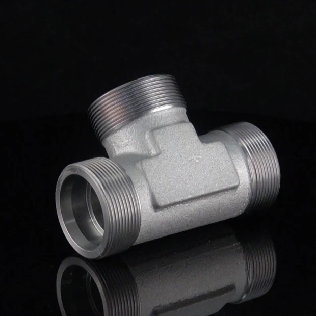 Carbon Steel Swagelok Standard Hydraulic Pipe Fitting with Union Tee